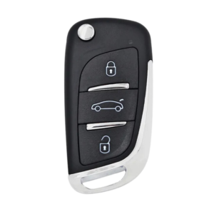 Chave Canivete Citroen Olimpus Led Vermelho