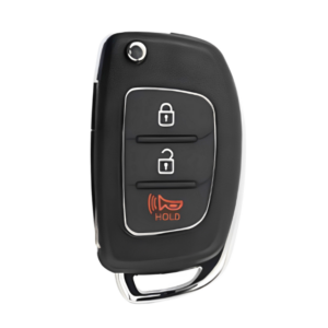 Chave Canivete Hyundai Hb20 Olimpus Led Vermelho