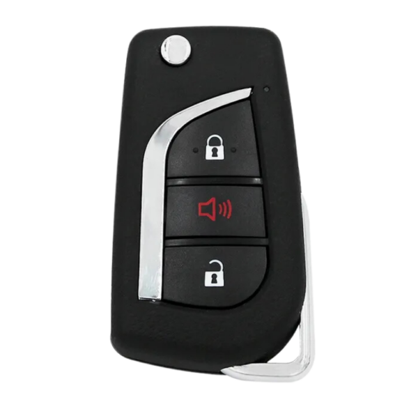 Chave Canivete K3 Mini com pcf Toyota 2+1 Bts