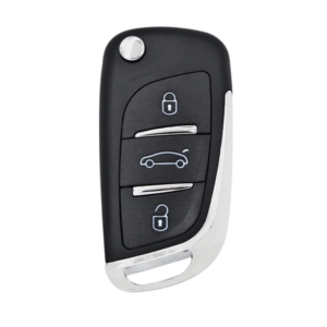 Chave Canivete Alarme Look Out Citroen 3 Bts - 433 Mhz
