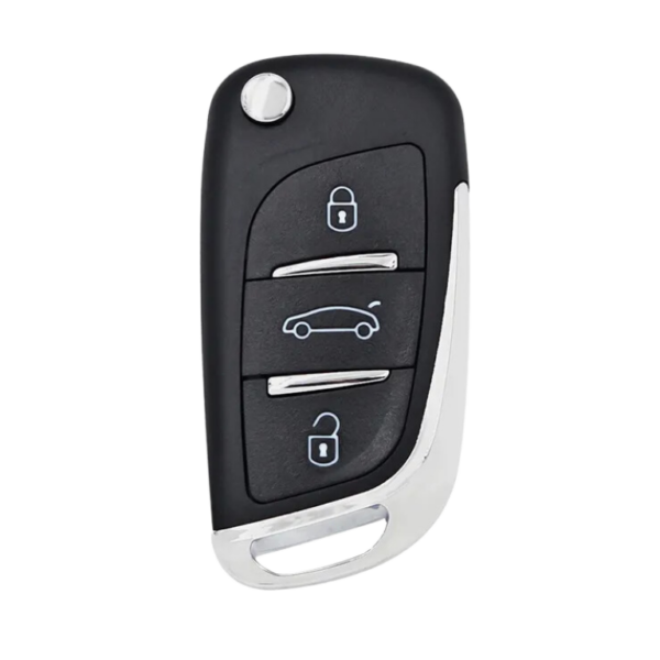 Chave Canivete Alarme Look Out Citroen 3 Bts - 433 Mhz