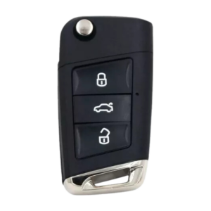 Chave Canivete Vw Golf Olimpus Led Vermelho