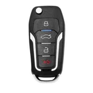 Chave Canivete Ford 4 Bts Olimpus Led Vermelho