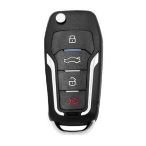 Chave Canivete Ford 4 Bts Olimpus Led Azul