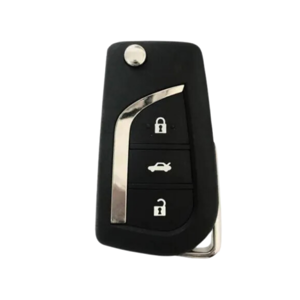 Chave Canivete Toyota Olimpus Led Vermelho