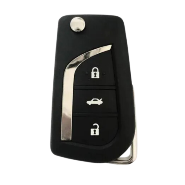 Chave Canivete Toyota Olimpus Led Azul