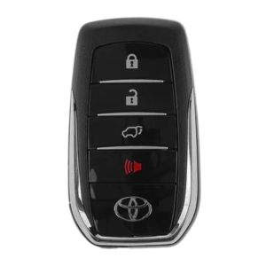 Carcaça Chave Toyota 4 Botões Com Lâmina