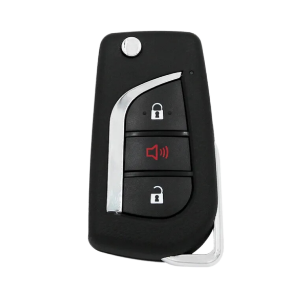 Chave Canivete Keydiy Toyota 2 Bts + Pânico