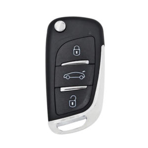 Chave Canivete Citroen Olimpus Led Azul