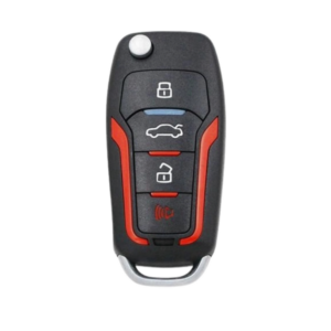 Chave Canivete Ford 4 Bts Olimpus Led Azul