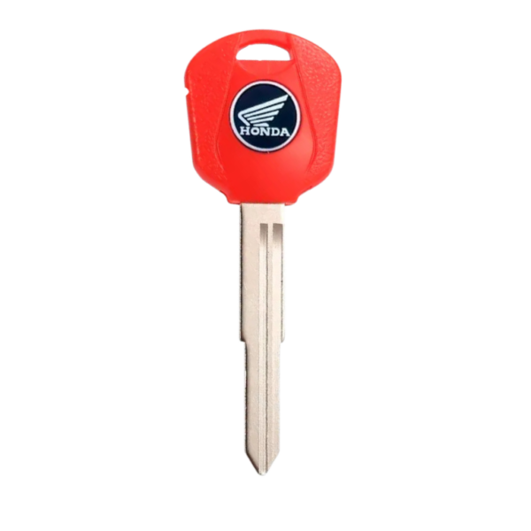 Chave Transponder Moto Honda Vermelha