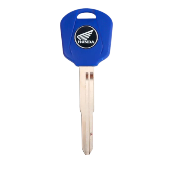 Chave Transponder Moto Honda Azul