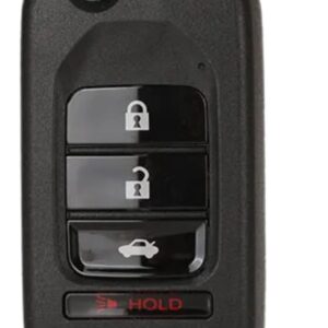 Chave Canivete Aik Keytool K3 mini com Pcf - Honda 4 bts