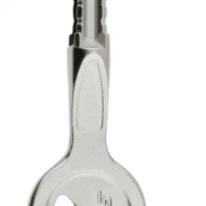 Chave Tetra Niquelada (Fechadura 200/600/1005T/1009/1200)