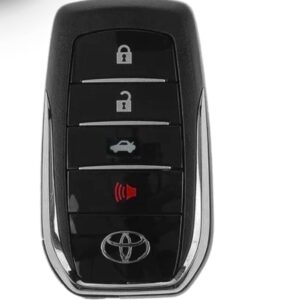 Caraça Chave Toyota 4 Bts com Lâmina