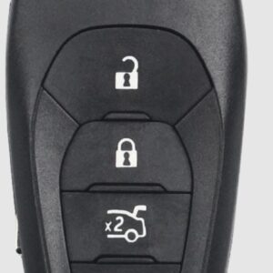 Chave Canivete Completa GM Chevrolet - 3 Botões - Chip 4A