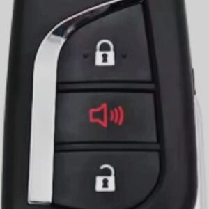 Chave Canivete Toyota Hilux Similar Original - 2015 a 2019 - 433 MHZ