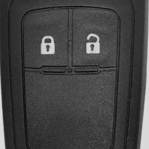 Chave Canivete Adaptação Similar Original GM - 2002 a 2008 - 2 Botões