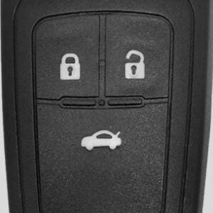 Chave Canivete Adaptação Similar Original GM - 2002 a 2008 - 3 Botões