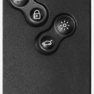 Carcaça Oca Cartão Renault Fluence - 4 Botões